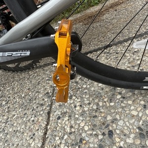 2024 Marin Bikes Nicasio Silver, gray or bare metal and Yellow or Gold