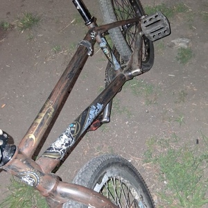 2013 DK Bikes X (model x) Black, Brown, and Brown