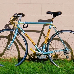 LeMond Reynolds 525 Chrome-Moly Teal and Yellow or Gold