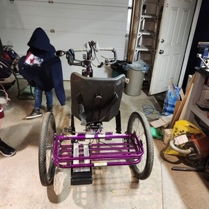2021 Freedom Concepts Inc. Custom Accessible tricycle tricycle Purple