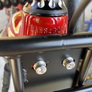 2024 Mokwheel Scoria Red and Black