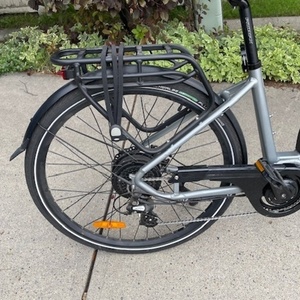 2020 iGo Electric Bikes Elite II Silver, gray or bare metal