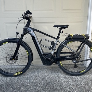 2024 Cannondale Tesoro Neo X 1 Silver, gray or bare metal