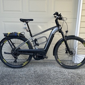 2024 Cannondale Tesoro Neo X 1 Silver, gray or bare metal