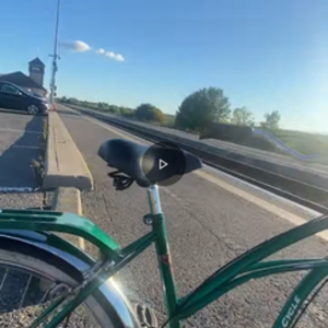 Supercycle cantilever Green and Yellow or Gold