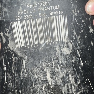 2023 Apollo Phantom Black