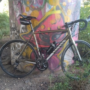 2017 Canyon bicycles Inflite Green and Silver or Gray