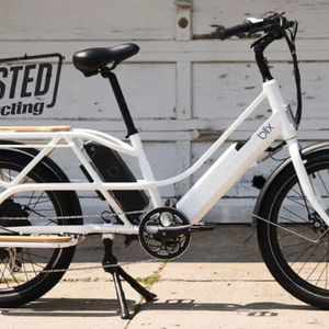 2021 Blix Packa-Genie cargo bike rear White