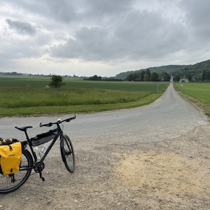 2016 Cube Travel EXC Silver, gray or bare metal, Black, and Green