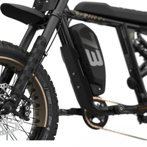 2024 Super73 Super73 - R ADVENTURE SE Black and Brown