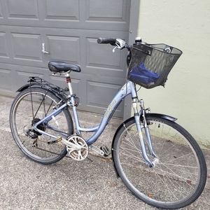 Diamondback Step through Blue