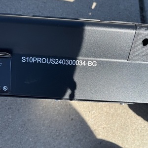 2024 Isinwheel S10 Pro e-scooter Black