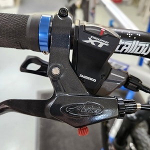 2004 KHS Bicycles Team Softail Silver, gray or bare metal and Blue