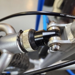 2004 KHS Bicycles Team Softail Silver, gray or bare metal and Blue