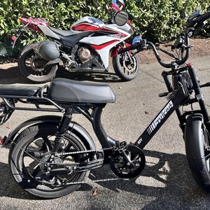 2022 Juiced Bikes Hyperscorpion Electric Moped Style Bike Black