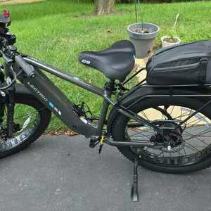 2025 Lectric eBikes XPeak2 High-Step Long-Range eBike Silver, gray or bare metal