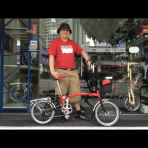 2025 Brompton Bicycle 461860 Red