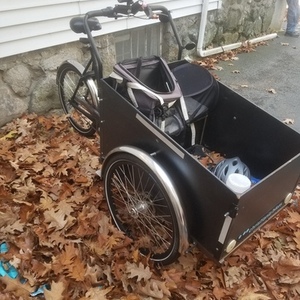 Christiania Bikes Classic cargo tricycle Black