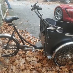 Christiania Bikes Classic cargo tricycle Black