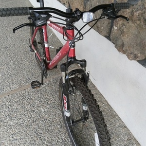 2012 Trek 3700 Red and Silver, gray or bare metal