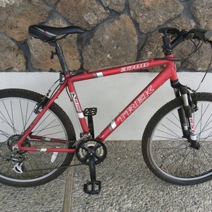 2012 Trek 3700 Red and Silver, gray or bare metal