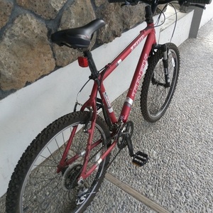 2012 Trek 3700 Red and Silver, gray or bare metal