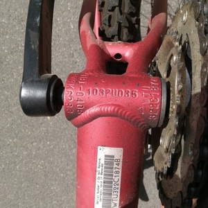 2012 Trek 3700 Red and Silver, gray or bare metal