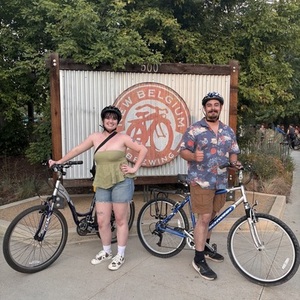 Trek Navigator 100 Blue and Green