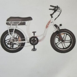 2024 DJ Bikes Step Thru White