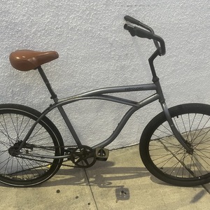 2020 Retrospec Men’s cruiser Silver, gray or bare metal