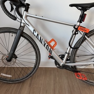 2025 Canyon bicycles Endurace AllRoad Silver, gray or bare metal