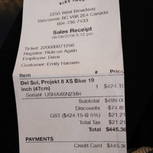 Del Sol Project 8 Blue