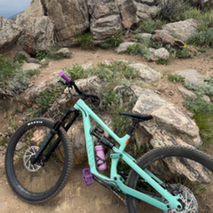 2025 Canyon bicycles Torque mullet Teal and Purple