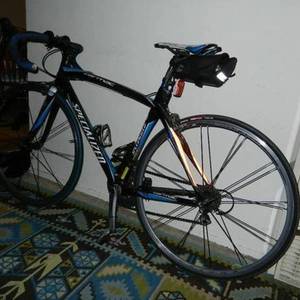 2007 Specialized Tarmac Pro Black and Blue