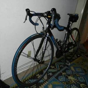 2007 Specialized Tarmac Pro Black and Blue