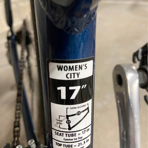 Marin Bikes City Series E3 17” frame Blue