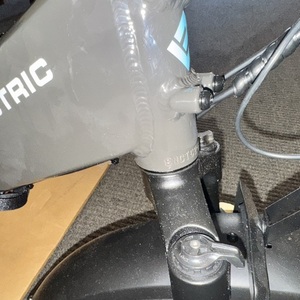 Lectric eBikes XP4 750 Step Thru Silver, gray or bare metal