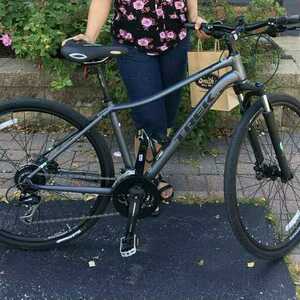 2017 Trek Neko 3 Silver, gray or bare metal