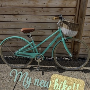 Norco Bikes Town Bike w/ Basket Teal and Blue