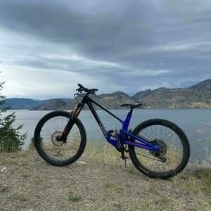 2022 Forbidden Bikes Dreadnought Purple and Black