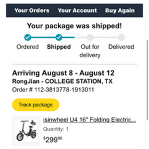 2025 Isinwheel U4 Black