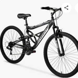 2025 Hyper Mountain wheel size 27.5 dual suspension Black
