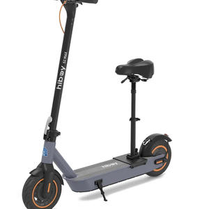 2024 Hiboy S2 max e-scooter Black and Silver, gray or bare metal