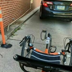 2018 Terra Trike Rambler tricycle Orange, Black, and White