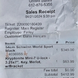 Schwinn World S Black