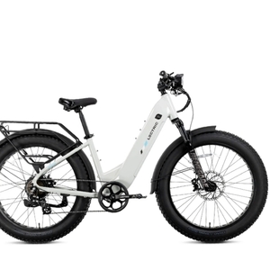 2024 Lectric eBikes Step-thru White and Black