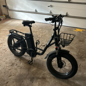 2025 PHILODO T1 Step-Thru Utility Electric Bike Black