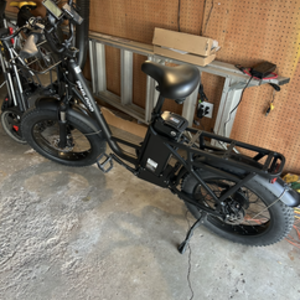 2025 PHILODO T1 Step-Thru Utility Electric Bike Black