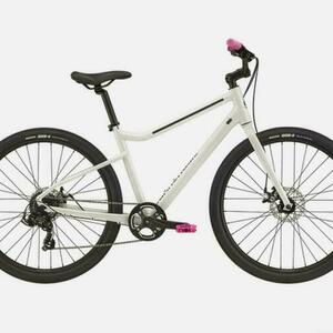 2021 Cannondale Treadwell 3 Hybrid Remixte White and Pink