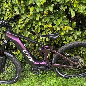 2023 Cube Stereo Hybrid 160 HPC SLX Purple